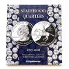 USA. Sada Statehood Quarters 1999-2008. 56 pozlacených mincí.