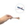 Pinzeta na mince pozlacená 120 mm - 4