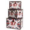Úložná truhla Union Jack 38×26×26 cm - 3