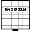 Šuplík Beba Maxi na mince Ø 33,6 mm - 9