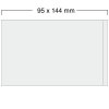 Obaly na pohlednice 95×144 mm - 3