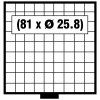 Šuplík BEBA Mini 49 polí na mince Ø 33,8 mm - 5