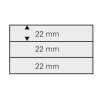 Zásobníkové karty DIN A6, 3 řádky 22 mm - 1