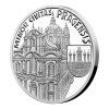 Stříbrná mince Praha - Malá Strana (Vznik královského hlavního města Praha). 1 Oz. Proof.