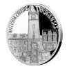 Stříbrná mince Praha - Staré Město (Vznik královského hlavního města Praha). 1 Oz. Proof.