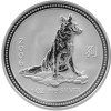 001436 stribrna investicni mince year of the dog rok psa lunarni 1 oz 2006 01 det