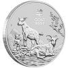 05 3998 lunar series iii yot goat 2027 silver bullion coin on edge highres