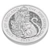 10oz british tudor beasts lion of england edge